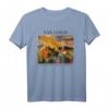 Van Gogh Gemälde Landschaft mit Haus und Pflugmann Kunst T-Shirt - Impressionistische Fine Art Mode für Kunstliebhaber