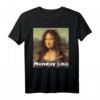 Mona Lisa del Gioconde Kunst T-Shirt - Kreatives Renaissance Leonardo Porträt für Kunstliebhaber, Studenten und Lehrer