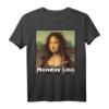 Mona Lisa del Gioconde Kunst T-Shirt - Kreatives Renaissance Leonardo Porträt für Kunstliebhaber, Studenten und Lehrer