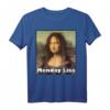 Mona Lisa del Gioconde Kunst T-Shirt - Kreatives Renaissance Leonardo Porträt für Kunstliebhaber, Studenten und Lehrer