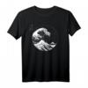 Die große Welle aus Kanagawa Hokusai Japanisches Kunst T-Shirt - Vintage Stil, Geschenk für Liebhaber japanischer Kunst & asiatischer Kultur