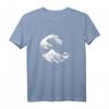Die große Welle aus Kanagawa Hokusai Japanisches Kunst T-Shirt - Vintage Stil, Geschenk für Liebhaber japanischer Kunst & asiatischer Kultur
