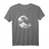 Die große Welle aus Kanagawa Hokusai Japanisches Kunst T-Shirt - Vintage Stil, Geschenk für Liebhaber japanischer Kunst & asiatischer Kultur