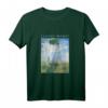 Claude Monet Lustiges T-Shirt mit Sonnenschirm – Impressionistisches Ölgemälde für Kunstliebhaber, Freunde & Familie als Geschenk zum Vatertag, Muttertag & Geburtstag