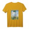 Claude Monet Lustiges T-Shirt mit Sonnenschirm – Impressionistisches Ölgemälde für Kunstliebhaber, Freunde & Familie als Geschenk zum Vatertag, Muttertag & Geburtstag