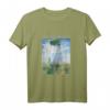 Claude Monet Lustiges T-Shirt mit Sonnenschirm – Impressionistisches Ölgemälde für Kunstliebhaber, Freunde & Familie als Geschenk zum Vatertag, Muttertag & Geburtstag