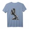 Sexy Girl Graphic Tee - Künstlerischer Pinup Akt für Männer und Frauen, stylisches grafisches T-Shirt