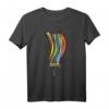 Regenbogen mehrfarbige Roller Maler Geschenk T-Shirt – Kreatives Kunst T-Shirt für Künstler, Kunstlehrer und Kinder