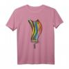 Regenbogen mehrfarbige Roller Maler Geschenk T-Shirt – Kreatives Kunst T-Shirt für Künstler, Kunstlehrer und Kinder