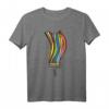 Regenbogen mehrfarbige Roller Maler Geschenk T-Shirt – Kreatives Kunst T-Shirt für Künstler, Kunstlehrer und Kinder