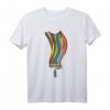 Regenbogen mehrfarbige Roller Maler Geschenk T-Shirt – Kreatives Kunst T-Shirt für Künstler, Kunstlehrer und Kinder