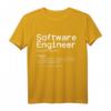 Software Engineer Definition Shirt - Lustiges Programmierer T-Shirt mit Code Meme & Geschenkidee für IT-Profis