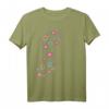 Bunte Blumen Blüten Blumenranke Frühling Natur Yoga T-Shirt – Perfekt für Frühling, Sommer, Festivals und besondere Anlässe