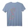 Bunte Blumen Blüten Blumenranke Frühling Natur Yoga T-Shirt – Perfekt für Frühling, Sommer, Festivals und besondere Anlässe
