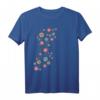 Bunte Blumen Blüten Blumenranke Frühling Natur Yoga T-Shirt – Perfekt für Frühling, Sommer, Festivals und besondere Anlässe