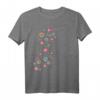 Bunte Blumen Blüten Blumenranke Frühling Natur Yoga T-Shirt – Perfekt für Frühling, Sommer, Festivals und besondere Anlässe