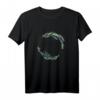 Gartenliebe Damen T-Shirt mit Blumenranke – Modisches Gartenoutfit für Frühling bis Winter, Geschenk für Gärtnerinnen & Floristinnen