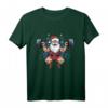 Weihnachten Gym Bodybuilding Ugly Fitness Weihnachtsmann T-Shirt – Lustiges Fitness Motiv für Männer und Frauen, ideal als Weihnachtsgeschenk für Trainer, Powerlifter & Gym Partner