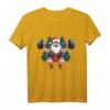 Weihnachten Gym Bodybuilding Ugly Fitness Weihnachtsmann T-Shirt – Lustiges Fitness Motiv für Männer und Frauen, ideal als Weihnachtsgeschenk für Trainer, Powerlifter & Gym Partner