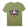 Weihnachten Gym Bodybuilding Ugly Fitness Weihnachtsmann T-Shirt – Lustiges Fitness Motiv für Männer und Frauen, ideal als Weihnachtsgeschenk für Trainer, Powerlifter & Gym Partner