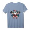 Weihnachten Gym Bodybuilding Ugly Fitness Weihnachtsmann T-Shirt – Lustiges Fitness Motiv für Männer und Frauen, ideal als Weihnachtsgeschenk für Trainer, Powerlifter & Gym Partner