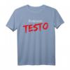 Blutgruppe Testo | Bodybuilding Testosteron T-Shirt für Muskelaufbau und Power-Boosters