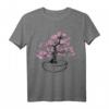 Japanisches Bonsai Sakura Kirschblüten Baum T-Shirt – Perfekt für Zen, Meditation und Japan-Liebhaber