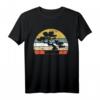 Retro Bonsai Tree T-Shirt - Vintage Sunset Design für Garten- und Kulturbegeisterte, Yoga & Meditation Fans