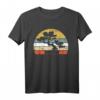 Retro Bonsai Tree T-Shirt - Vintage Sunset Design für Garten- und Kulturbegeisterte, Yoga & Meditation Fans