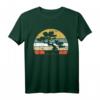 Retro Bonsai Tree T-Shirt - Vintage Sunset Design für Garten- und Kulturbegeisterte, Yoga & Meditation Fans