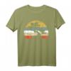Retro Bonsai Tree T-Shirt - Vintage Sunset Design für Garten- und Kulturbegeisterte, Yoga & Meditation Fans