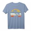 Retro Bonsai Tree T-Shirt - Vintage Sunset Design für Garten- und Kulturbegeisterte, Yoga & Meditation Fans