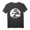 Enso Kreis Bonsai Shirt – Geschenk für Bonsailiebhaber, Bonsaizüchter und Gartenfreunde mit japanischem Minibaum Design