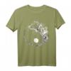 Yin Yang Bonsai Baum T-Shirt mit Buddha & Zen Meditation Motiv - Spirituelle Kleidung für Buddhisten, Yogis und Zen-Fans