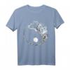 Yin Yang Bonsai Baum T-Shirt mit Buddha & Zen Meditation Motiv - Spirituelle Kleidung für Buddhisten, Yogis und Zen-Fans