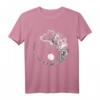 Yin Yang Bonsai Baum T-Shirt mit Buddha & Zen Meditation Motiv - Spirituelle Kleidung für Buddhisten, Yogis und Zen-Fans