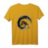 Aquarell Bonsai Baum Enso Kreis Kalligraphie T-Shirt – Buddhismus, Zen, Meditation & Yoga Geschenk für Liebhaber japanischer Kunst