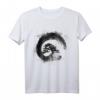 Aquarell Bonsai Baum Enso Kreis Kalligraphie T-Shirt – Buddhismus, Zen, Meditation & Yoga Geschenk für Liebhaber japanischer Kunst