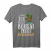 HapKitten Pflanze Indoor Garten Japanisch T-Shirt – Für Bonsai Liebhaber und Zen Gartenfreunde