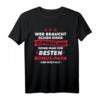 Wer braucht Superhelden wenn man besten Bonus Papa hat T-Shirt – Perfektes Vatertagsgeschenk für Stiefväter und Bonusväter