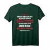Wer braucht Superhelden wenn man besten Bonus Papa hat T-Shirt – Perfektes Vatertagsgeschenk für Stiefväter und Bonusväter