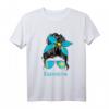 Kasachstan Girl Kasachstan Frau Flagge T-Shirt – Stolz auf Kasachstan, patriotische Kleidung für Frauen