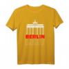 HapKitten Berlin Fan T-Shirt mit Brandenburger Tor – Souvenir und Outfit für Berlin-Liebhaber & Touristen