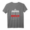 HapKitten Berlin Fan T-Shirt mit Brandenburger Tor – Souvenir und Outfit für Berlin-Liebhaber & Touristen