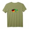 Deutschland Brasilien Liebe T-Shirt – Herz Flagge Geschenk für Deutsche und Brasilianer zu Valentinstag, Weihnachten & Geburtstag