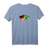 Deutschland Brasilien Liebe T-Shirt – Herz Flagge Geschenk für Deutsche und Brasilianer zu Valentinstag, Weihnachten & Geburtstag