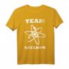 Das Urknalltheory-Logoteam Sheldon Atom T-Shirt – Offizielles Big Bang Theory Fanartikel für Nerds, Wissenschafts- und Sitcom-Enthusiasten