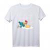Verrücktes Huhn Comic Spiegelei Vegetarier T-Shirt - Lustiges Geschenk für Hühner- und Eierliebhaber, perfekt für Osterfest & Landleben