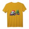 Weihnachtsmann-Traktor & beleuchteter Weihnachtsbaum – Festliches Bauernhof T-Shirt für Landwirte, Traktor-Enthusiasten & Weihnachtsfans