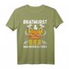 Bratwurst & Bier Darum Bin Ich Hier T-Shirt – Lustiges Grill- und Bier-Outfit für Wurst- und Bierliebhaber, perfektes Geschenk für Griller